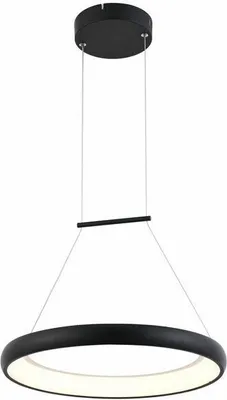 Zdjęcie produktu dla Lampa wisząca LED Thea czarna 24W Neutralna biel 1920lm aluminium wym:120x40x40cm IP20 Reality