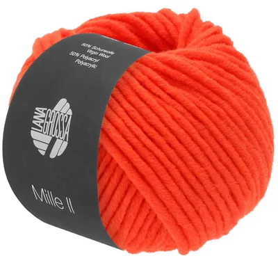 Produktbild von Lana Grossa - Mille II 0158 neonorange