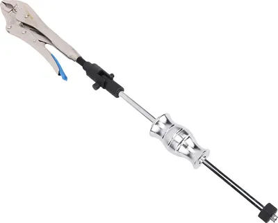 Image de Pince de blocage pour marteau coulissant 9.8 in Locking Pliers 2 Lb Slide Hammer with Quick Release Swivel Connector for Nail Bolt Pin Seal CV Axle Removal