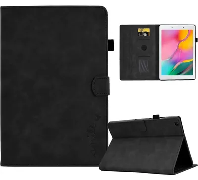 Immagine prodotto di Custodia in  (PU) ultraleggera, colore nero, per tablet Samsung Galaxy Tab A 8.0 (2019)