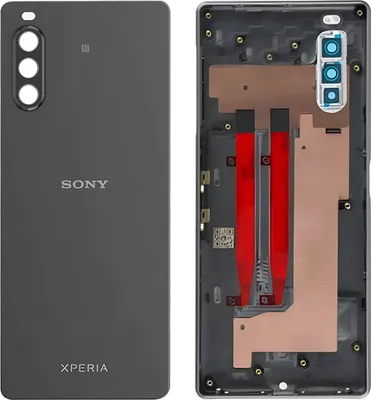 Produktbild von Clappio, Ersatz-Rückseite, Akkudeckel für Sony Xperia 10 2, Schwarz