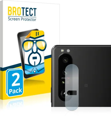 Produktbild von 2x Für Sony Xperia 1 III 5G (NUR Kameraschutz) Schutzfolie BROTECT Displayschutz Display Schutz Folie Klar Transparent