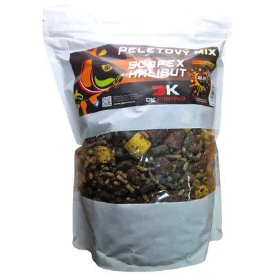 Immagine prodotto di DK Fishing pellet mix Scopex Halibut 2,5kg