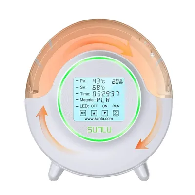 Produktbild von Filamenttrockner, 360° Rundumheizung, LED-Touchscreen, WEISS, EU STECKER (220V)