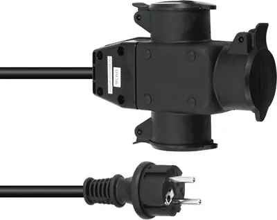 Obrázek produktu pro EUROLITE Verlängerung 3x1,5 3m 3-fach (30247015)