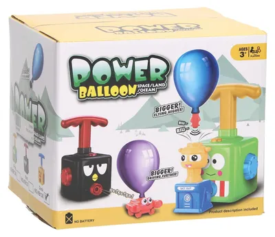 Obrázek produktu pro Hrací sada Ballon Power Cars