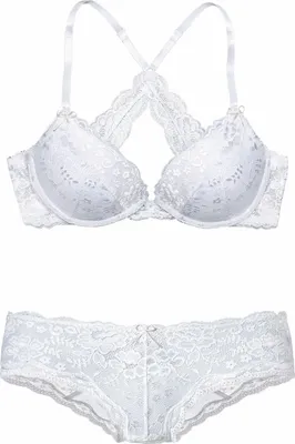 Produktbild von LASCANA Set: Push-up-BH 2 -teilig weiß Größe 80 Cup C
