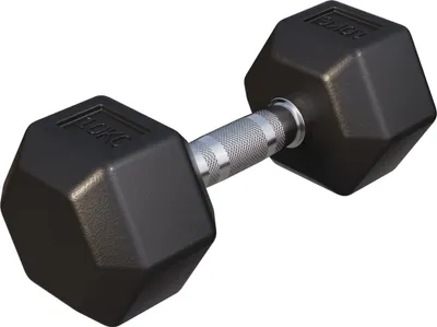 Produktbild von GORILLA SPORTS® Hexagon Kurzhanteln - 10kg Gewichte, Gusseisen Gummiert, Rutschsicher, Griff Gerändelt, Verchromt, Schwarz - Sechseckige Hanteln, Dumbbell, Krafttraining, Fitness