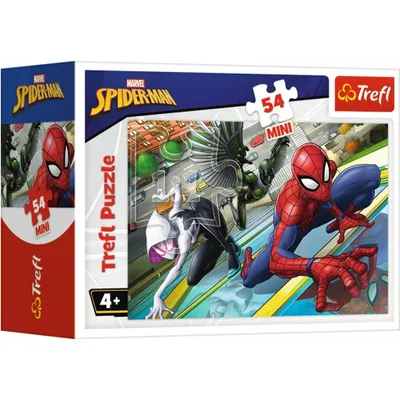Obrázok produktu pre TREFL Puzzle Spiderman: Pripravený na boj 54 dielikov