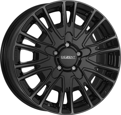 Obrázok produktu pre Zliatinové kolesá DEZENT KE black 6.5x16 5x112 ET 52 BLACK