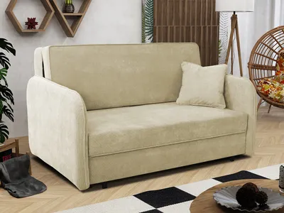 Obrázek produktu pro Dvoumístná rozkládací pohovka BELA LOFT 3 - béžová 2
