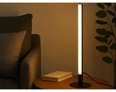 Obrázek produktu pro Verk 12364 LED dekorativní lampa 40 cm, 3 režimy svícení, USB, černá