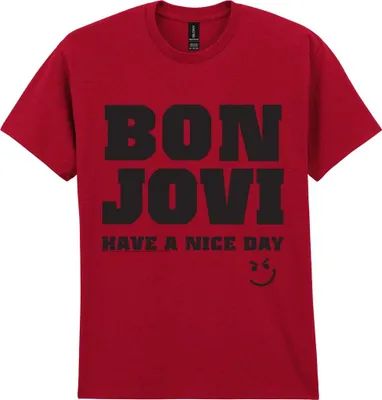 Produktbild von Bon Jovi Offizielles Bandshirt T-Shirt für Herren und Damen, 100% Baumwolle