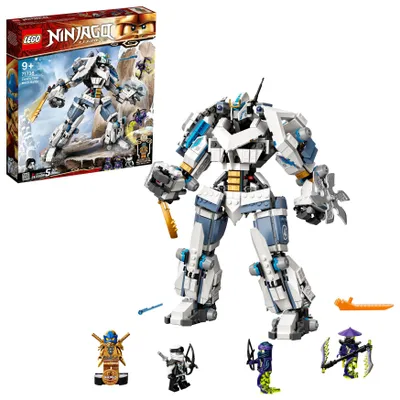 Produktbild von LEGO® NINJAGO 71738 Zaneov titánový stroj
