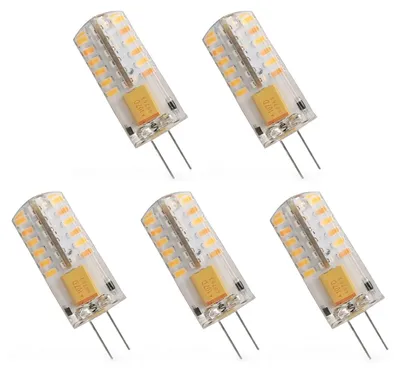 Produktbild von Spectrum G4 LED Stecklampe 2W 175lm 6000K Kaltweiß 12V 5 Stück