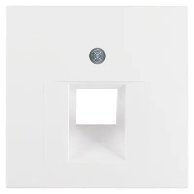 Produktbild von Berker 14071909 Zentralstück für UAE Steckdose polarweißmatt Berker S.1/B.3/B.7