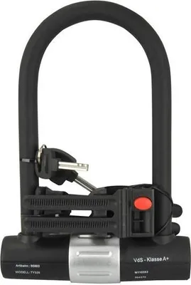 Obrázek produktu pro FISCHER 85851 FISCHER U-zámek na jízdní kolo s držákem, délka: 190 mm