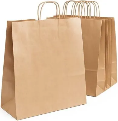 Zdjęcie produktu dla Pakiet - Torba 350x180x440 / BRĄZOWA 10 szt