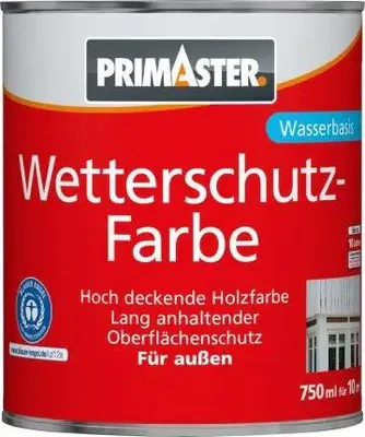 Produktbild von Primaster Wetterschutzfarbe 2,5 L silbergrau