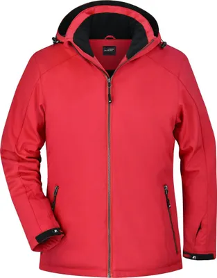 Produktbild von James & Nicholson Wintersport Jacke Damen JN1053 Gr. M red