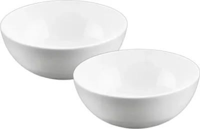 Immagine prodotto di Wilmax Porzellanschale 300 ml 11 cm Weiß 2er Set WL-992564/A2