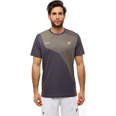 Produktbild von Drop Shot Koa Jmd Padel-T-Shirt Herren - Grau / Gold
