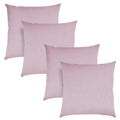 Produktbild von sleepling - 4er Set Sofakissen, 40 x 40 cm, Dekokissen, Kopfkissen, altrosa