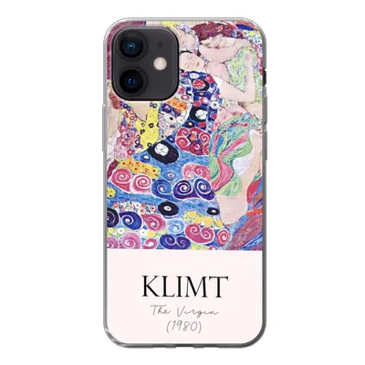 Produktbild von MuchoWow® Handyhülle Schutzhülle Hülle für iPhone 12 Malerei - Jugendstil - Gustav Klimt Silikon Softcase Handy Hülle - Schutzhülle