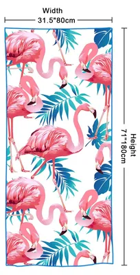 Zdjęcie produktu dla Duży ręcznik plażowy z mikrofibry, szybko schnący, o wymiarach 180 x 81 cm, nieprzywierający do piasku, lekki, idealny na podróże