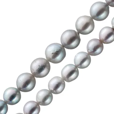 Produktbild von Perlen Collier 43cm Südseezuchtperlen 11mm Silber 925 43