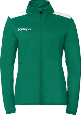 Produktbild von Kempa Trainingsjacke Emotion 27 Poly Jacket Women Unisex 2005126_01 lagune/weiß XXL