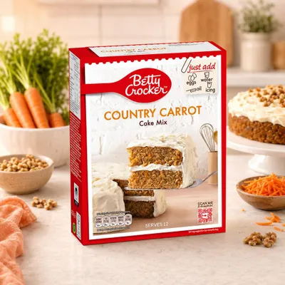 Image de Mélange Betty Crocker pour gâteau aux carottes 425g