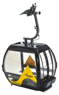 Produktbild von JÄGERNDORFER Omega V Planai 10 Personen Gondel Maßstab 1:32 schwarz