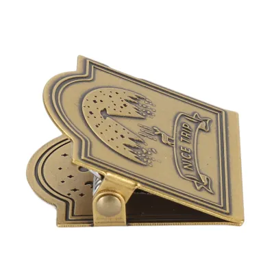 Obrázek produktu pro Mosazný klip na pořadač,Vintage klip na pořadač,Vintage klip na knihu,Vintage klip na zápisník,Dekorativní klip na zápisník,Klip na pořadač