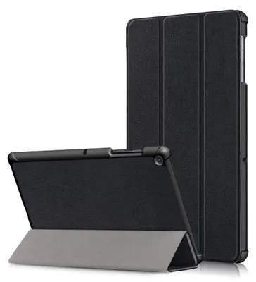 Produktbild von Samsung Galaxy Tab S5e Hülle - Tri-Fold Ständer Klapphülle mit Schlaf/Wach-Funktion - Schwarz