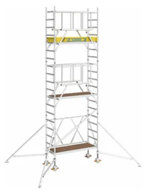 Produktbild von ZARGES Compactmaster S-PLUS 2T - Klappgerüst Arbeitshöhe 6.55 m