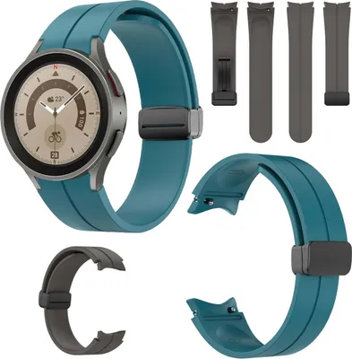 Image de Pour Samsung Galaxy Watch 6 5 4 Normal Pro Classic toutes les tailles Bracelet TPU silicone