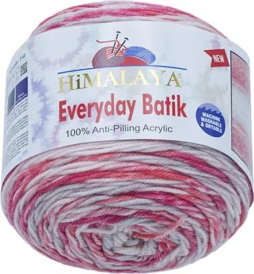 Image de HiMALAYA EVERYDAY BATIK - 140g / 350 m - Rose,Gris