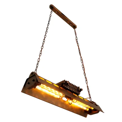 Obrázek produktu pro Závěsné svítidlo, lustr, závěsná lampa, lustr, kov, nastavitelná výška, řetěz, jídelna, bar, obývací pokoj