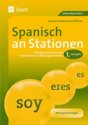 Obrázek produktu pro Spanisch an Stationen 1. Lernjahr