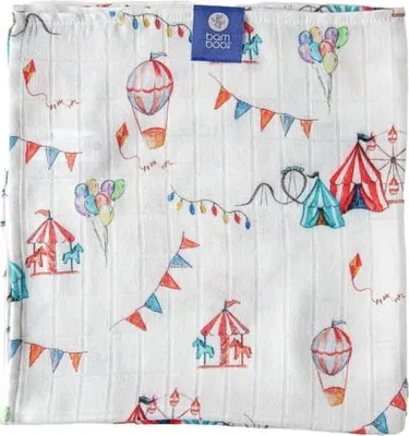 Immagine prodotto di Bambuswindel 30x30 Circus, Linea di bambù Texpol
