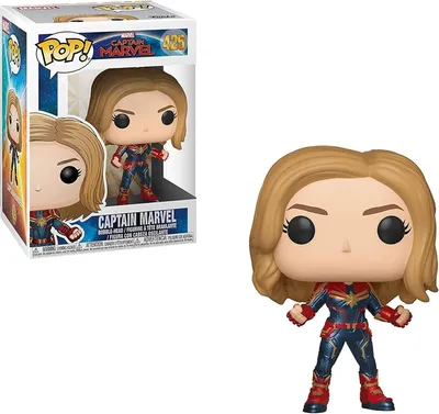 Produktbild von Marvel Captain Marvel - Captain Marvel 425 - Funko Pop! - Vinyl Figur