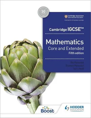 Obrázek produktu pro Cambridge IGCSE Core and Extended Mathematics Fifth edition