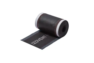 Zdjęcie produktu dla 4ROOF Taśma kalenicowa IZOVENT 230 mm x 5 m - 2 rolki, antracyt, wentylacja dachu kalenicy odporna