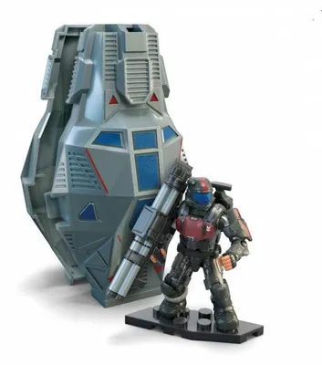 Immagine prodotto di MEGA Halo ODST 'Mickey' Crespo Micro Action Figure con Drop Pod HNC51