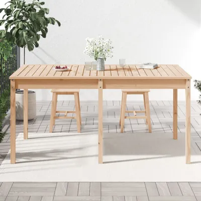 Produktbild von "2026 Aktion"Esstisch/Outdoor Tisch - Gartentisch - moderne Design - Balkontisch - 159,5x82,5x76 cm Massivholz Kiefer DEMöbel 6881145
