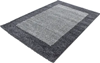 Image de Life Shaggy Ombre tapis poils longs rectangle 300x400cm gris