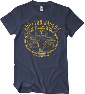 Produktbild von Yellowstone - Protect The Family T-Shirt - X-Large - Navy