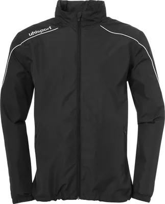 Produktbild von Uhlsport Fußball Stream 22 Allwetterjacke Kinder Jacke schwarz weiß Gr 164