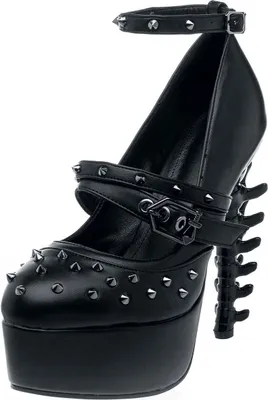 Produktbild von Ocultica High Heel Damen Gothic Pumps schwarz EU39